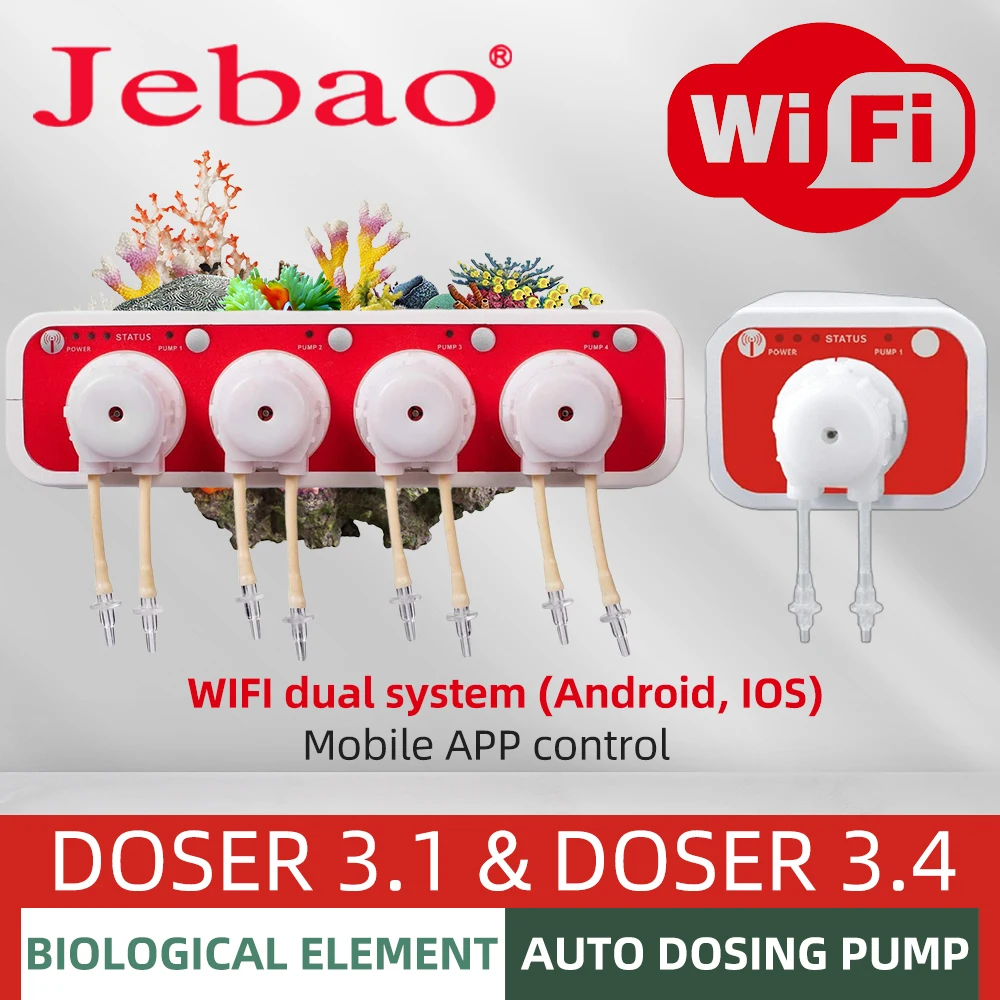 Marine Aquarium Water - Фильтр водяного насоса Jebao, автоматический дозирующий