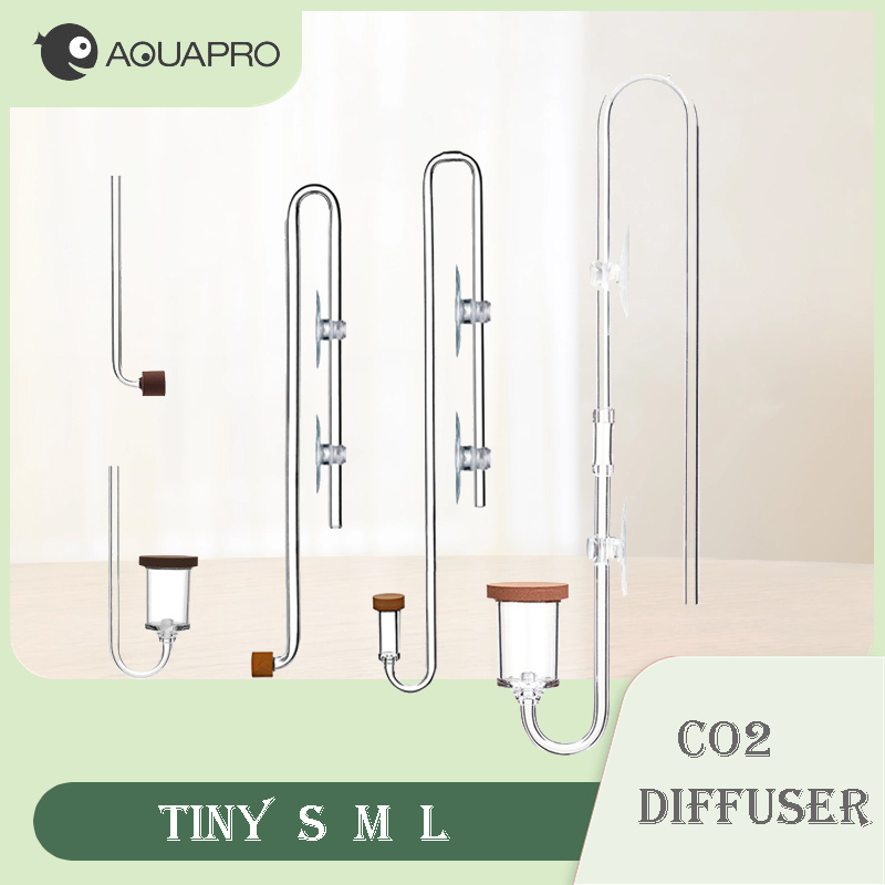 Marine Aquarium Water - Аквариумный диффузор CO2, аквариум, пузырь, мини-счетчик,
