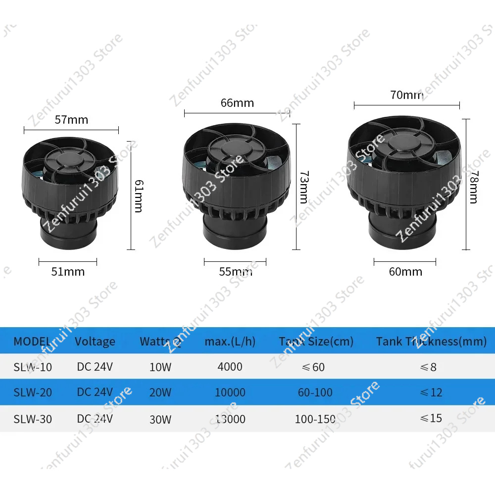 Бесшумный волновой насос SLW10 – обзор и цена Marine Aquarium Wave Maker