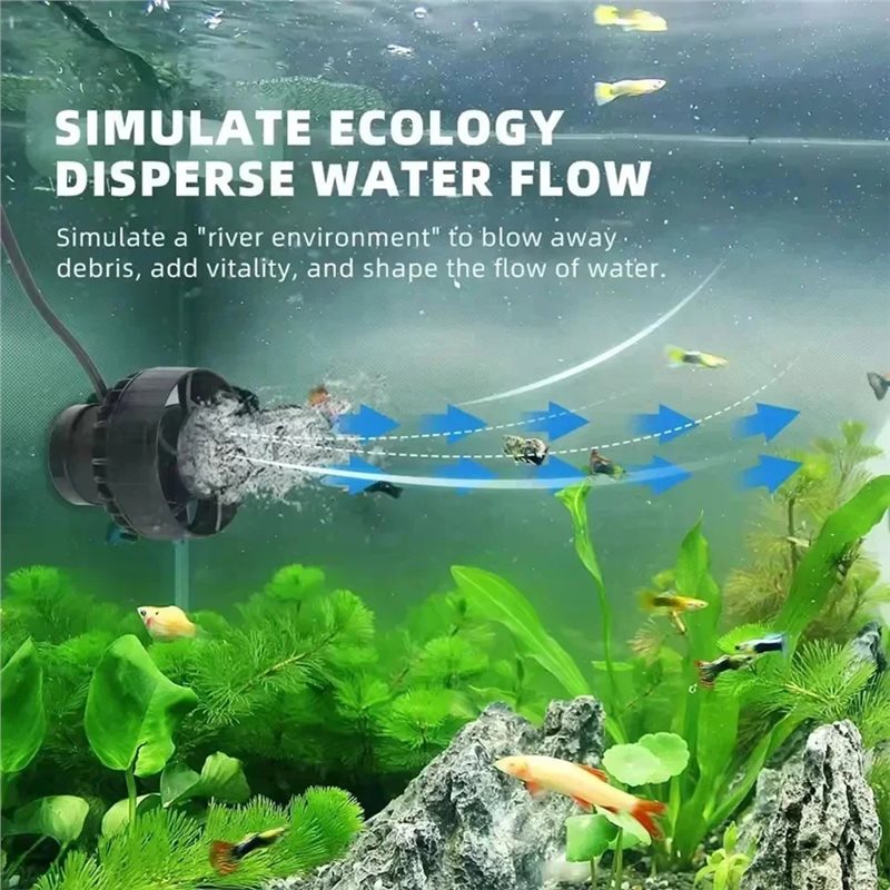A23P SLW10 Бесшумный волновой  – обзор и цена Marine Aquarium Wave Maker