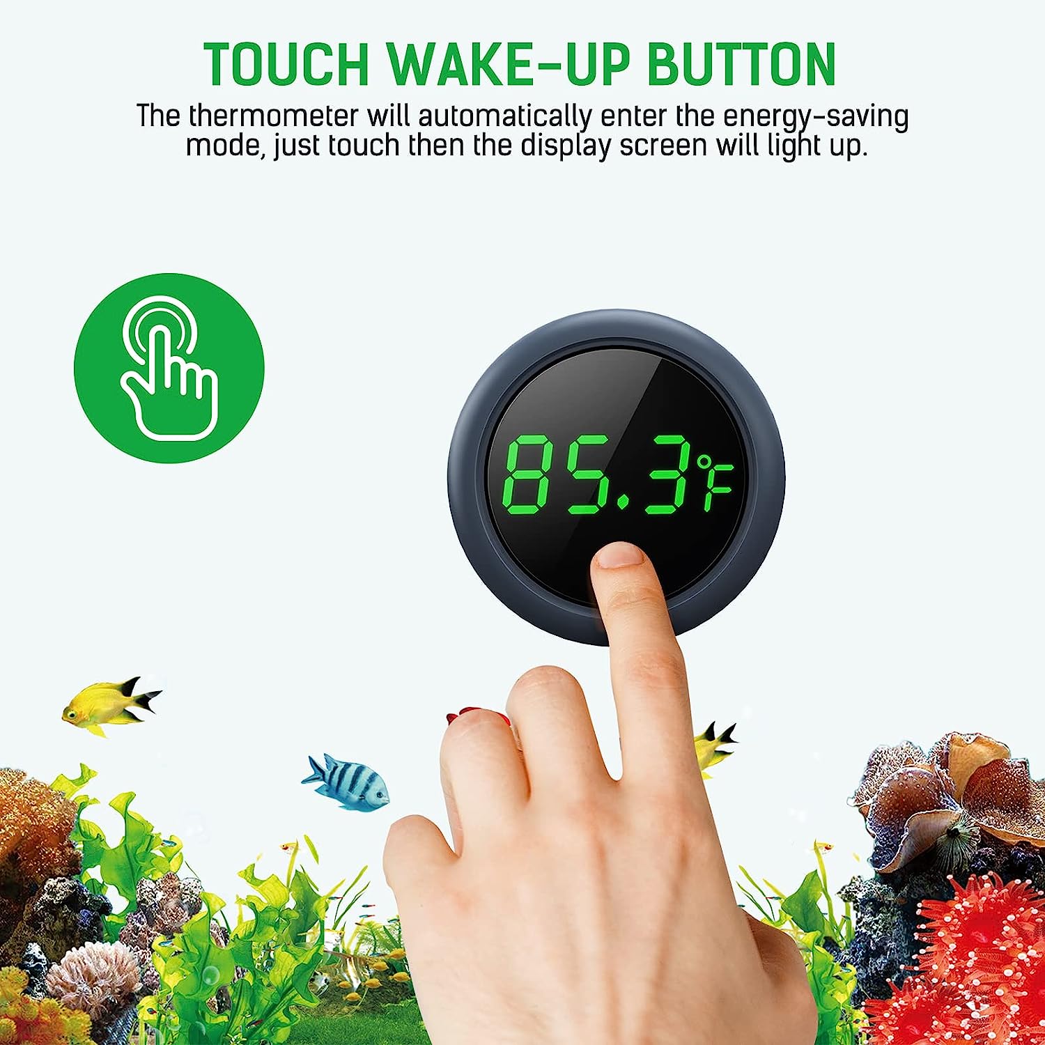 Светодиодный цифровой термомет – обзор и цена Marine Aquarium Temperature