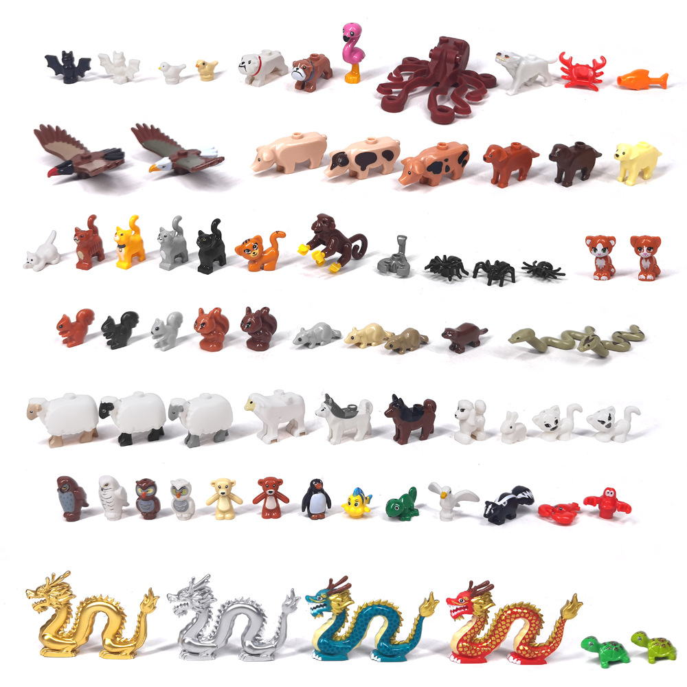 MOC, 1 шт., коллекция животных – обзор и цена Marine Zoo