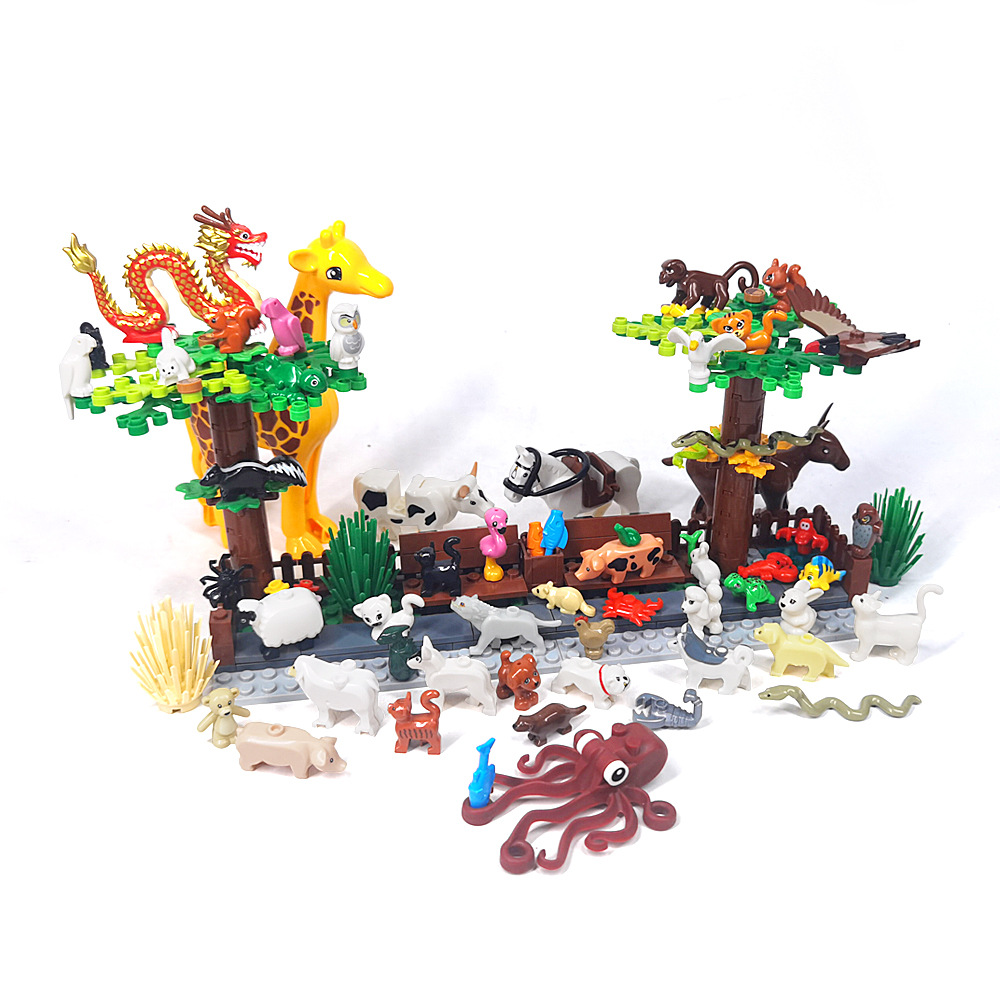 MOC, 1 шт., коллекция животных – обзор и цена Marine Zoo